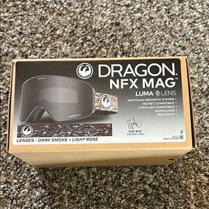 NFX MAG Snow Goggles - Dark Smoke